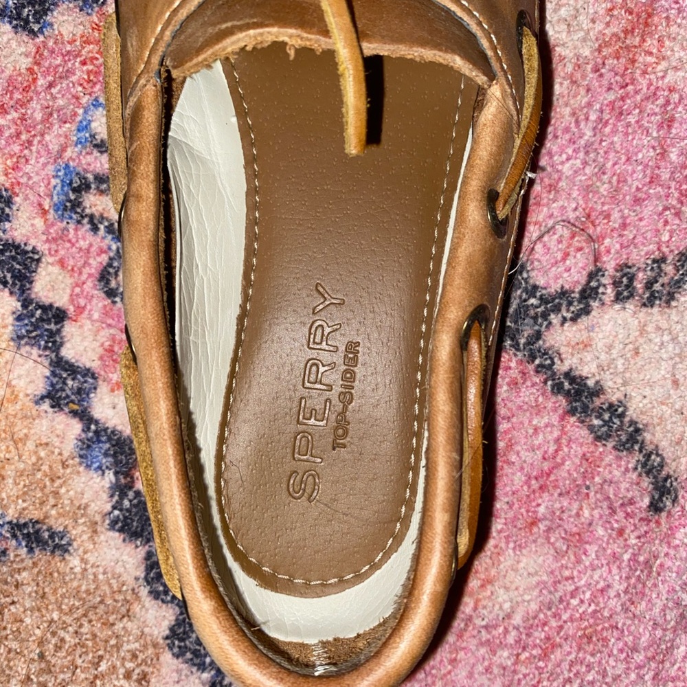 Tan Leather Sperrys - image 2